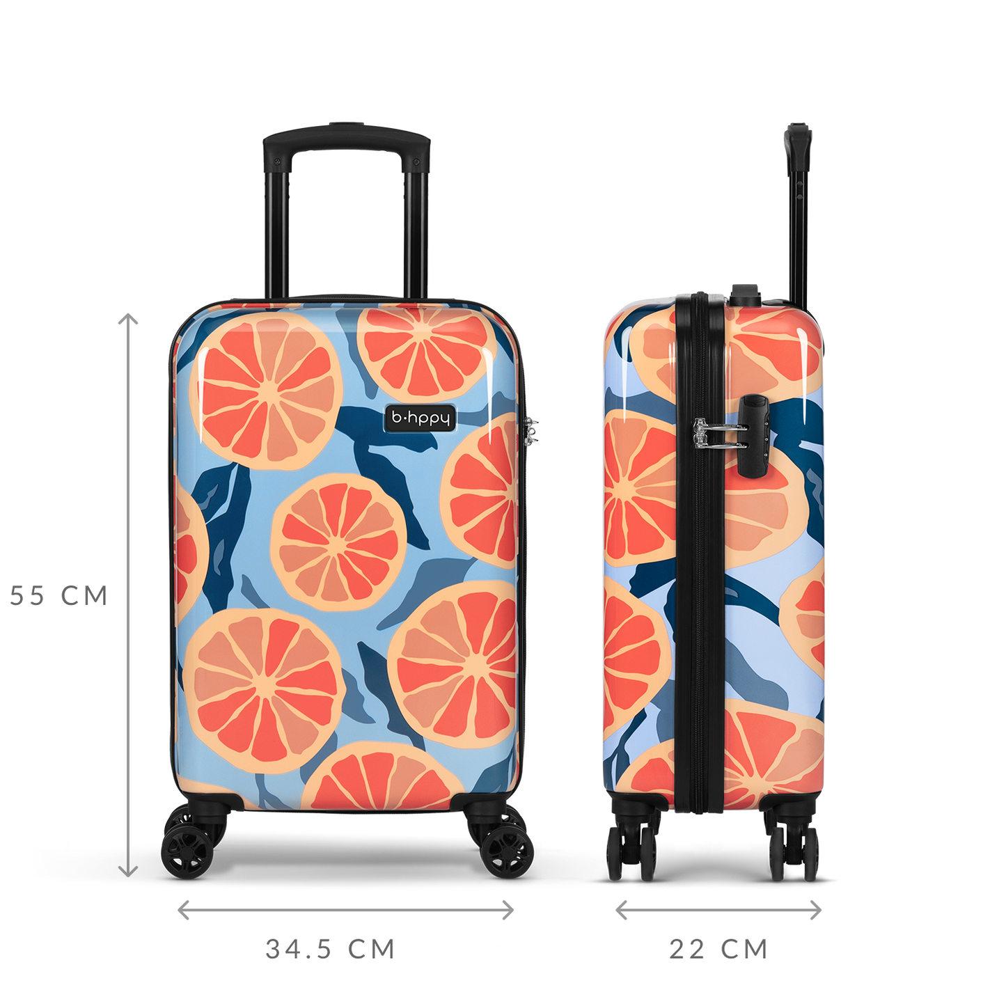 BHPPY - Grapefruit - Handbagage (55 cm)