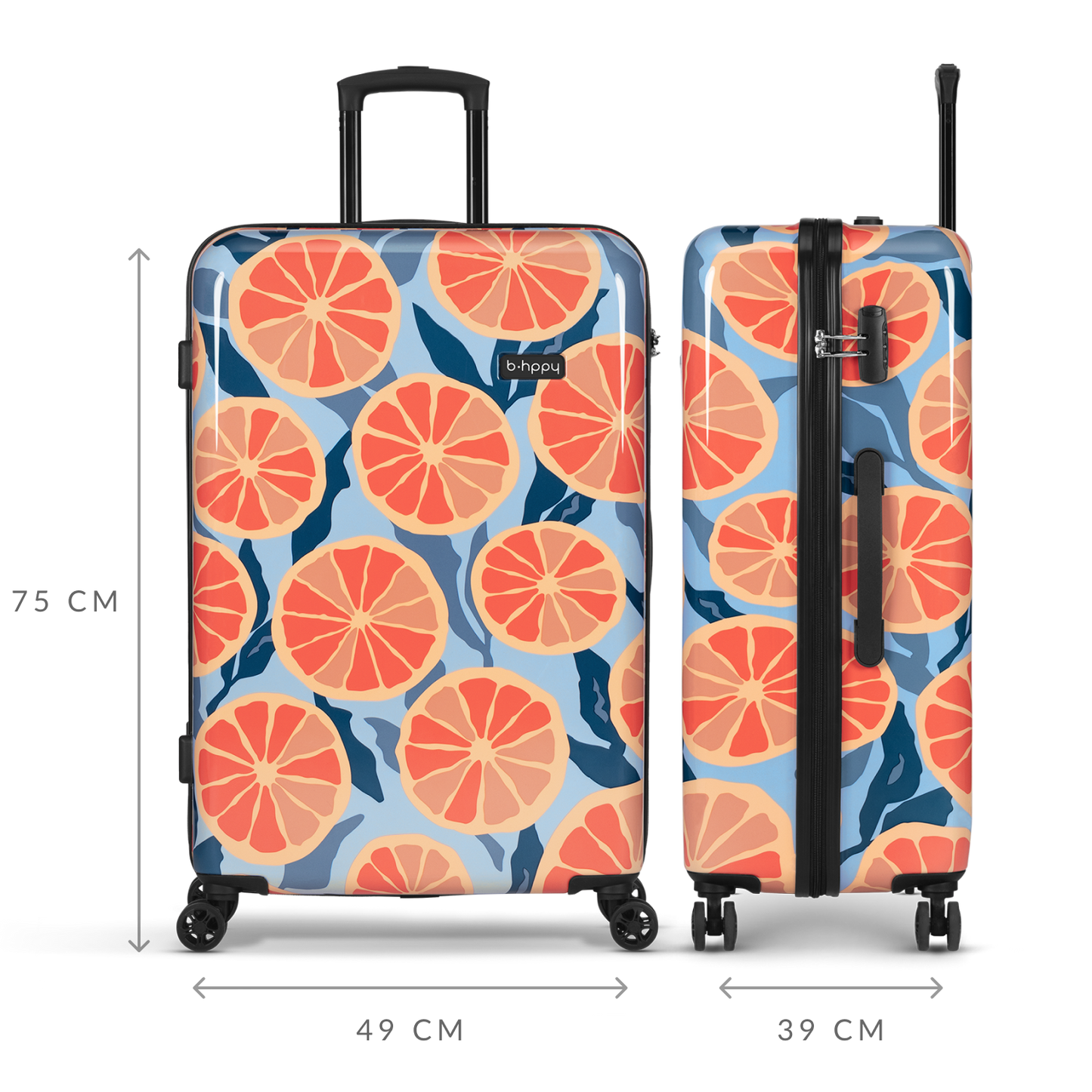 BHPPY - Grapefruit - Reiskoffer (76 cm)