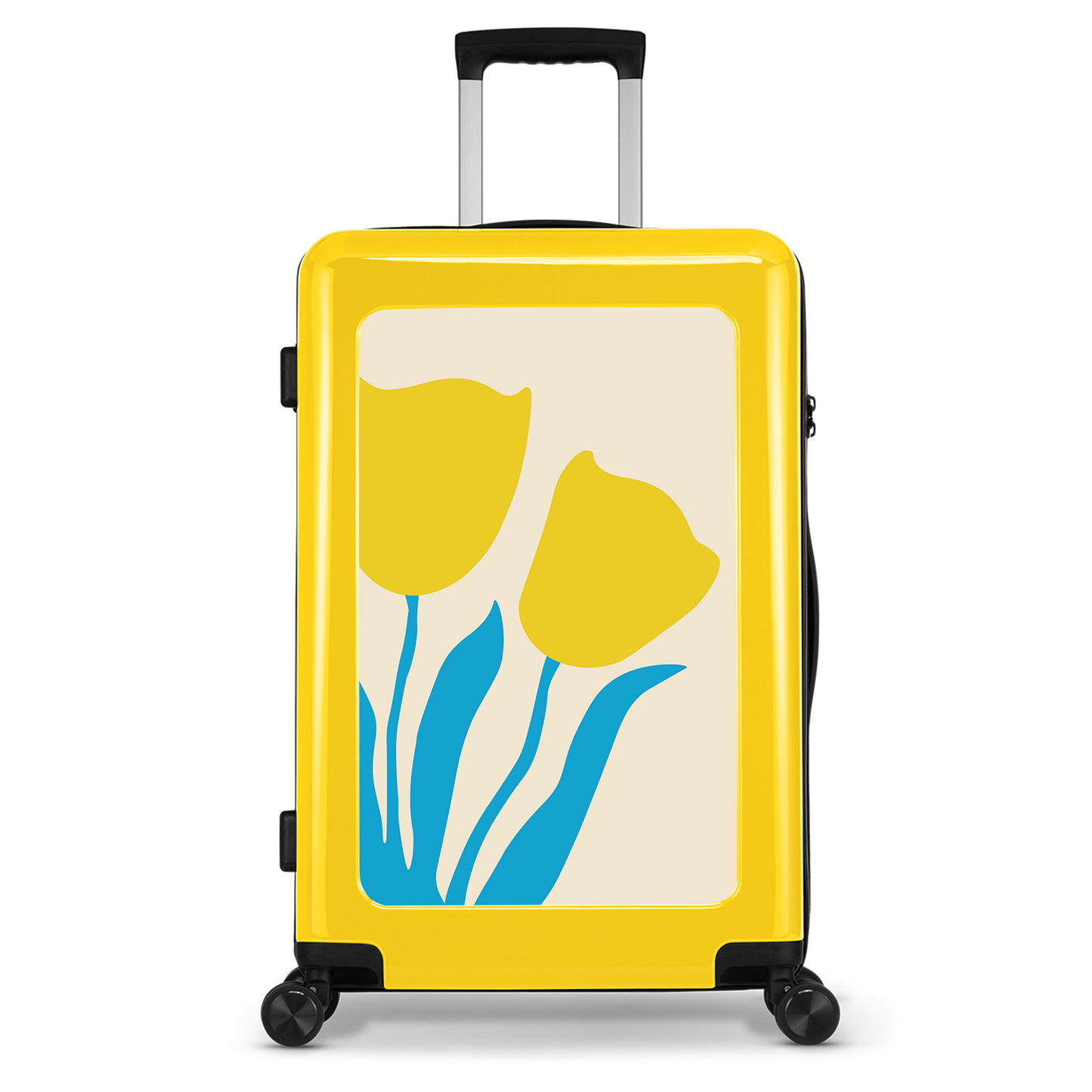 Tulip - Geel - Reiskoffer (65 cm)
