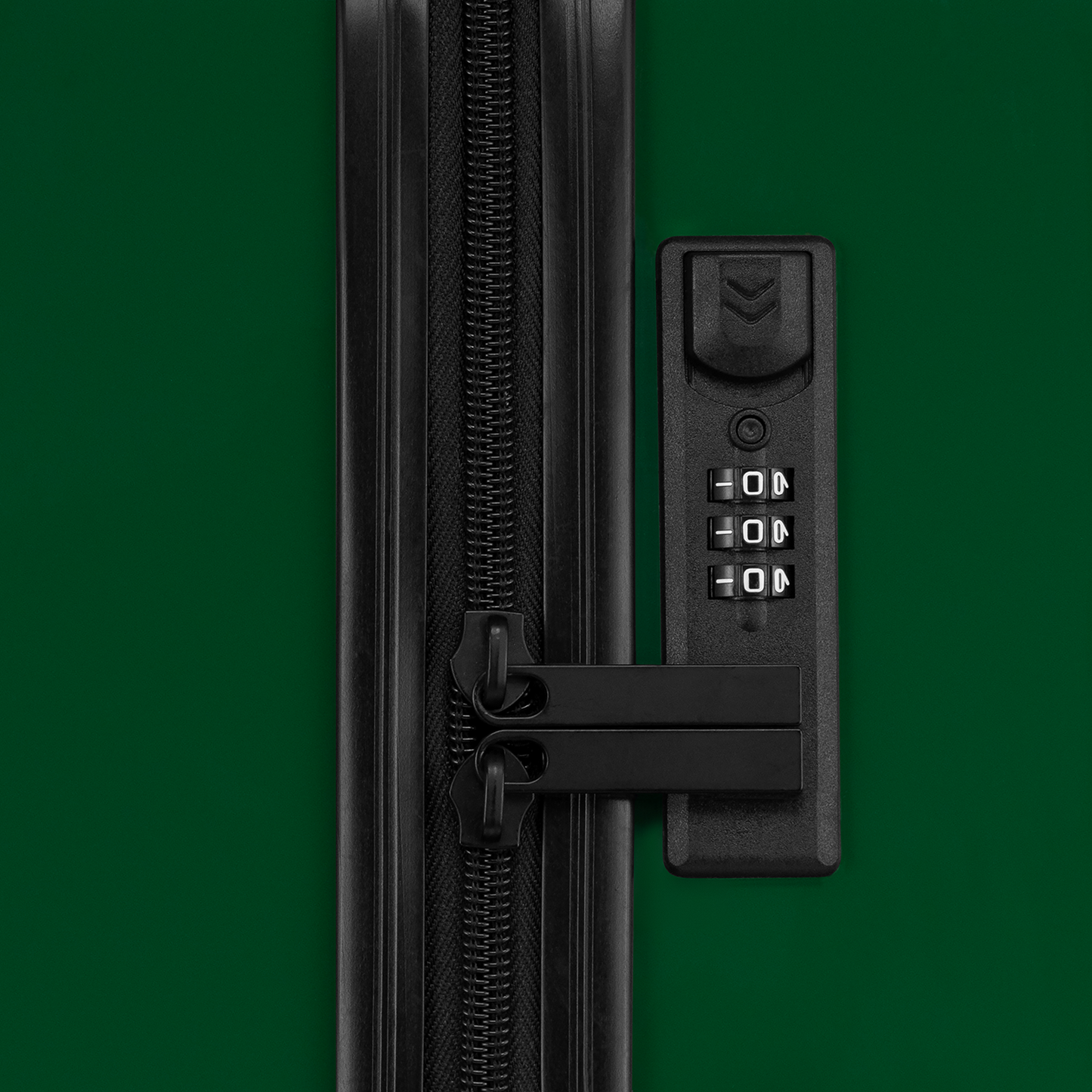 Green Lemon - Donkergroen - Reiskoffer (65 cm)