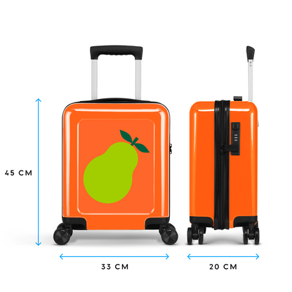 Pear - Oranje - Handbagage Mini (45 cm)