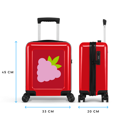 Grape - Rood - Handbagage Mini (45 cm)