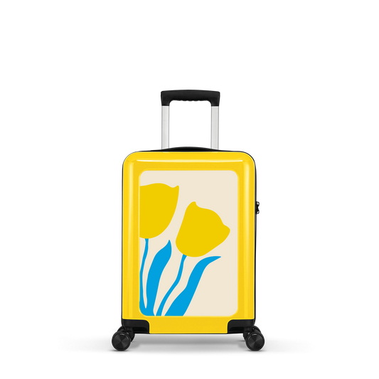 Tulip - Geel - Handbagage (55 cm)