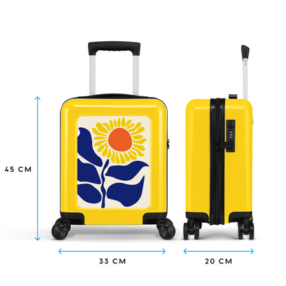 Sunflower - Geel - Handbagage Mini (45 cm)