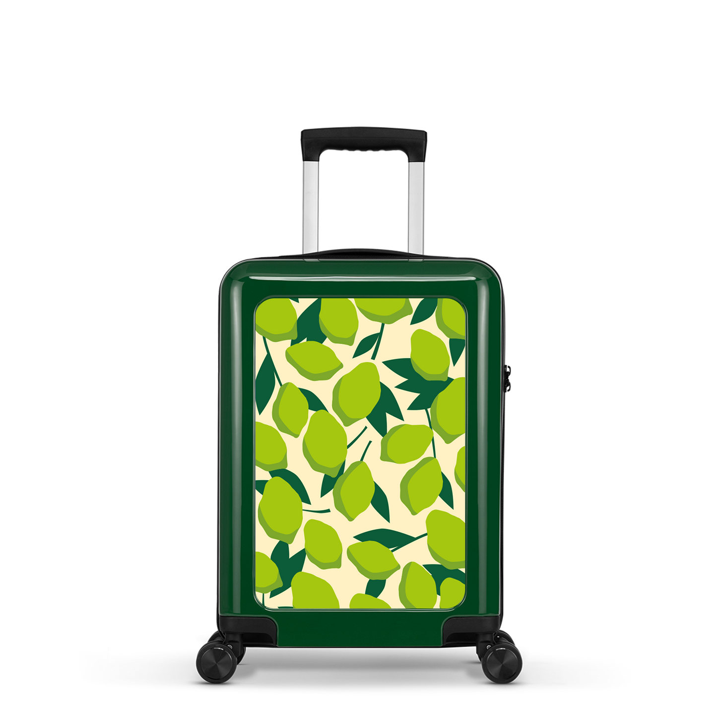 Green Lemon - Donkergroen - Handbagage (55 cm)