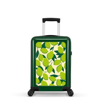 Green Lemon - Donkergroen - Handbagage (55 cm)