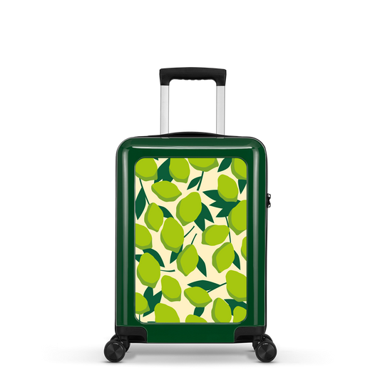 Green Lemon - Donkergroen - Handbagage (55 cm)