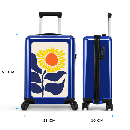 Sunflower - Donkerblauw - Handbagage (55 cm)