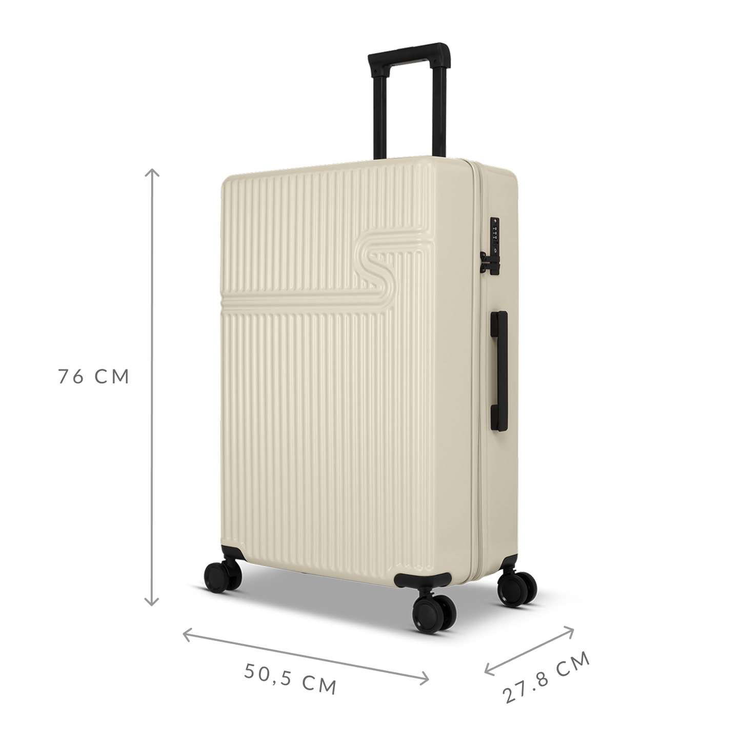 Signature - White Ivory - Reiskoffer (76 cm)