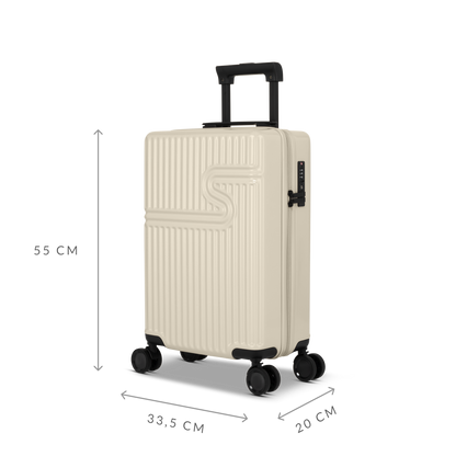 Signature - White Ivory - Handbagage (55 cm)